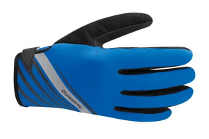 Shimano Long Gloves blue