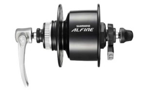 Shimano Nabendynamo ALFINE DH-S501 100 mm Center-Lock 32-Loch 6V/3.0W QR schwarz