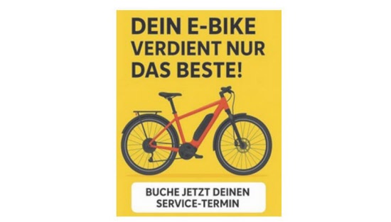*Damit Ihr Velo auch für die nächste Saison bereit ist, bringen Sie es jetzt schon zu uns in den Service!