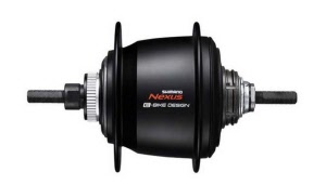 Shimano Getriebenabe NEXUS SG-C7050 5-Gang Di2 32-Loch Center-Lock 135 mm schwarz
