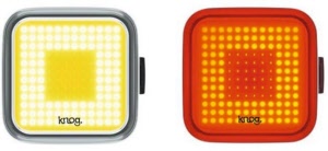 Knog Lichtset Blinder Square twin pack black